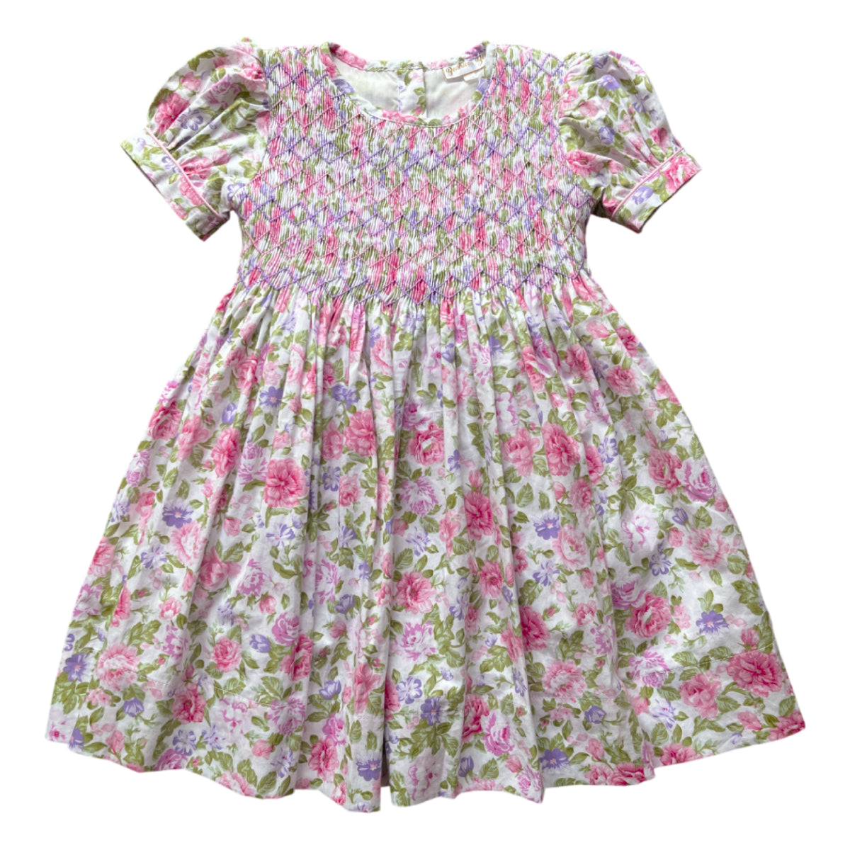Chloe Handsmocked Girl Dress
