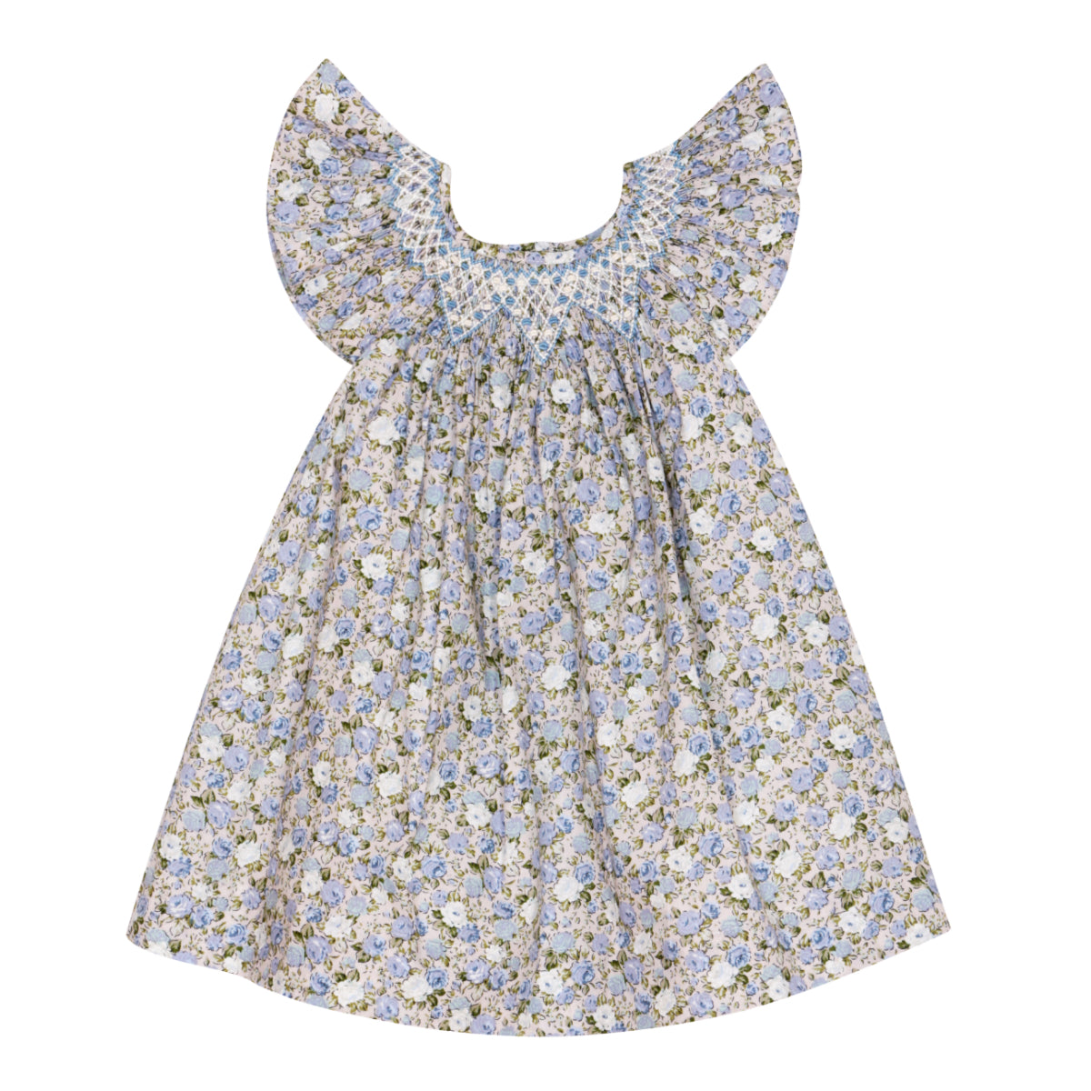 Cosima Handsmocked Girl Dress