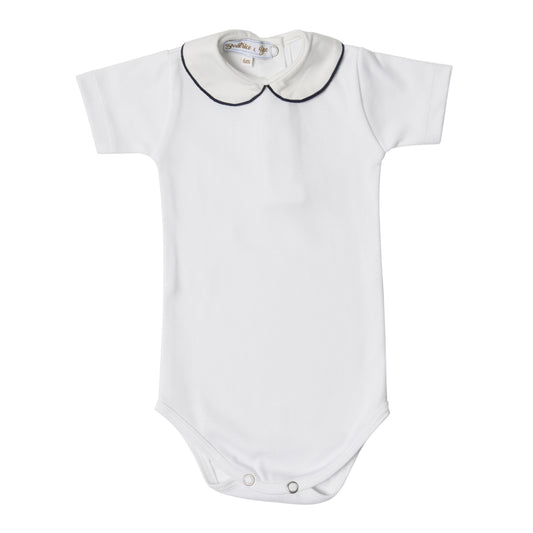 Felix Baby Boy Bodysuit - Navy