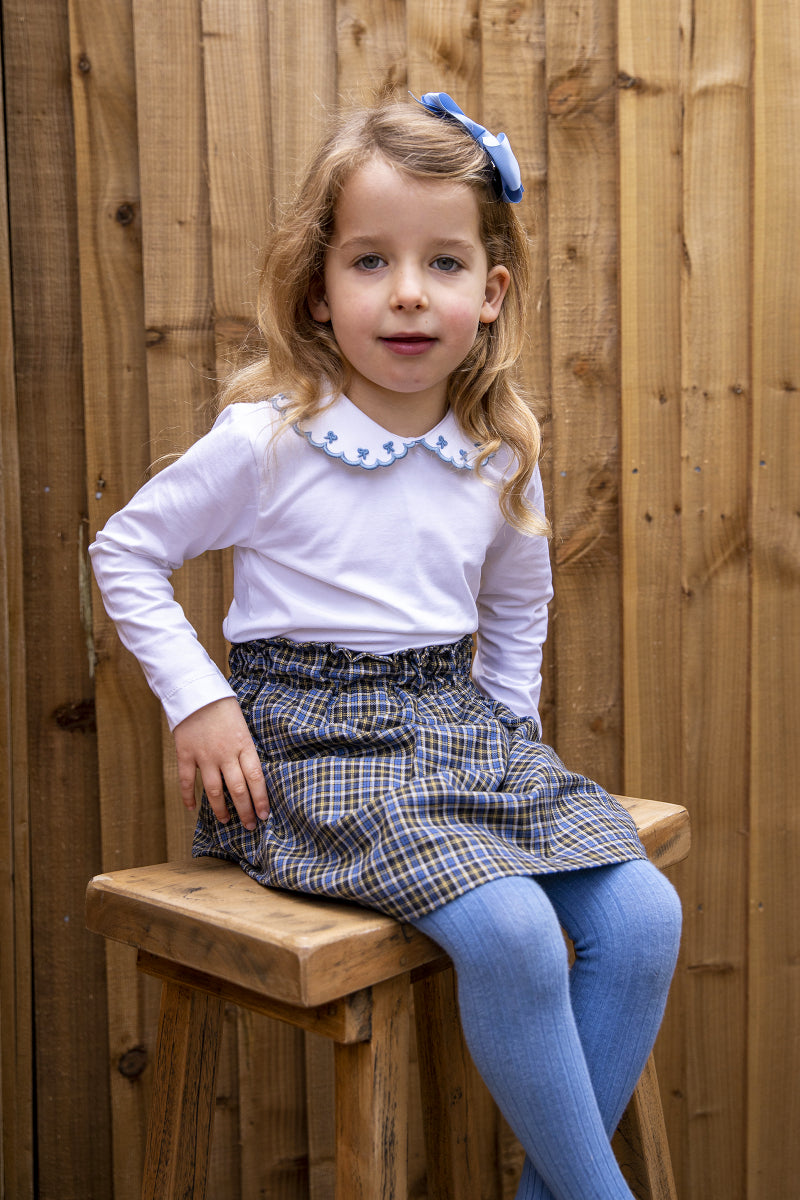 Big Bow Clip French Blue