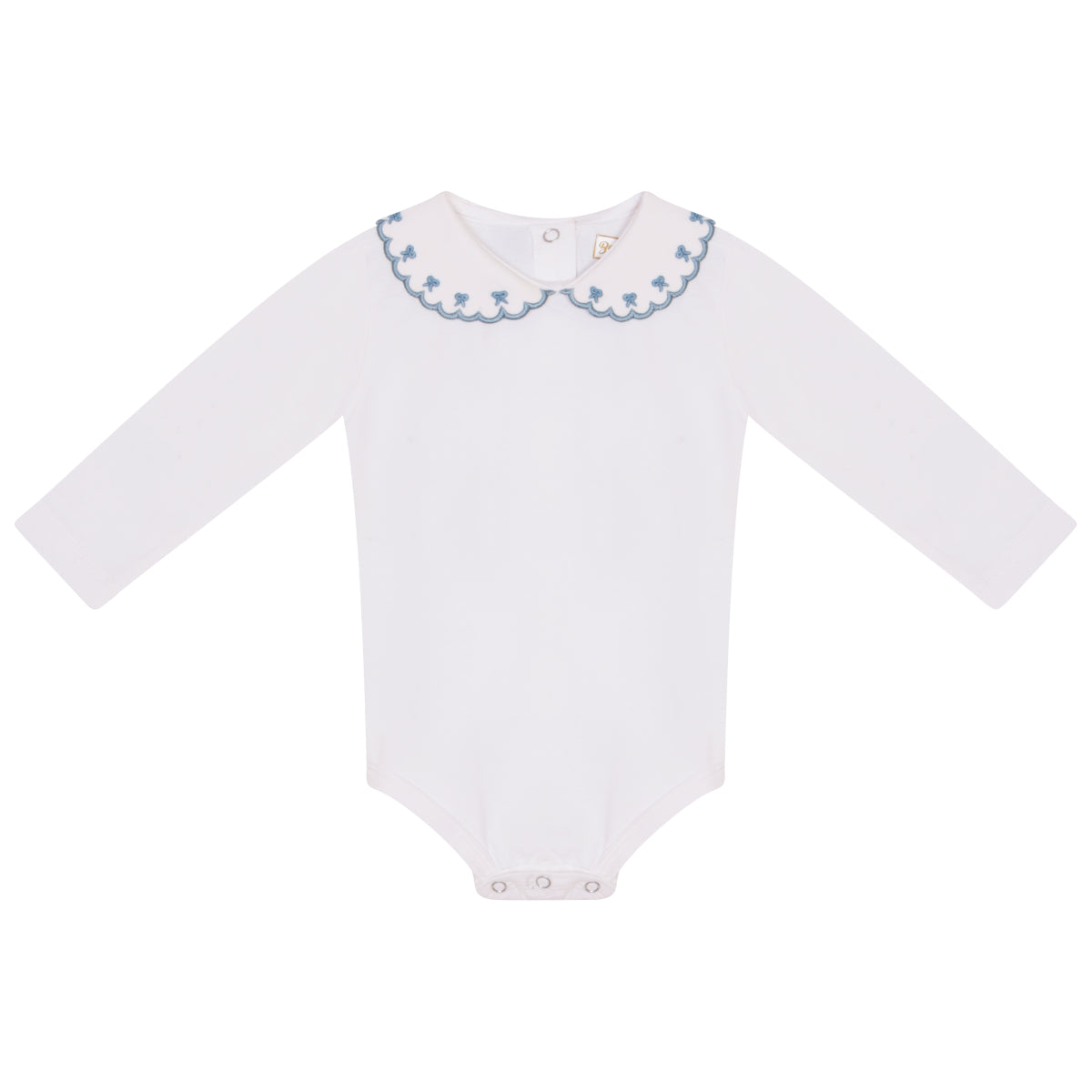 Gloria Embroidered Baby Girl Bodysuit