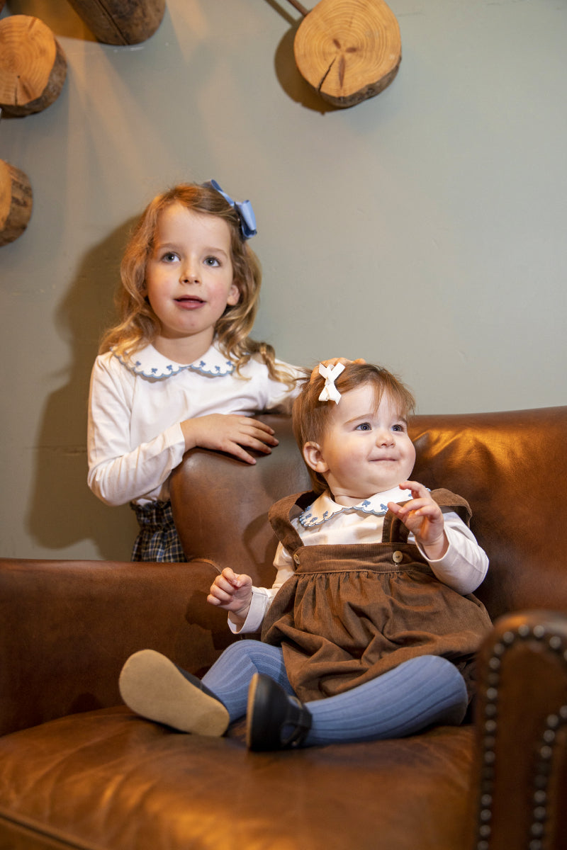 Gloria Embroidered Girl Top