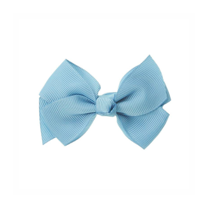 Medium Bow Clip - French Blue