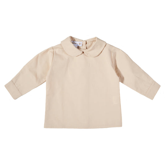 Oliver Baby Boy Shirt - Beige