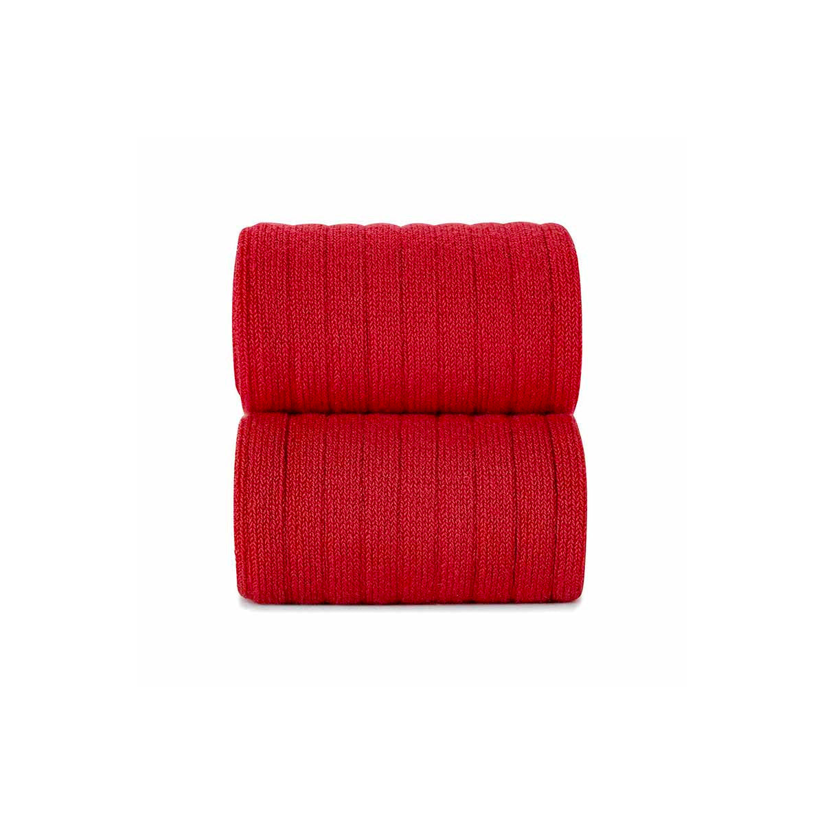 Ribbed Tights - Red