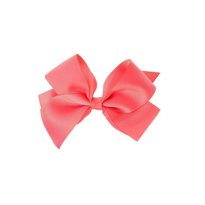 Big Bow Clip Coral