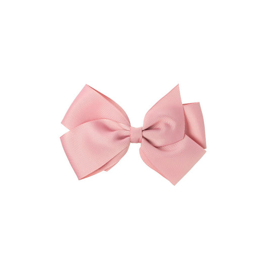 Big Bow Clip - Dusty Pink