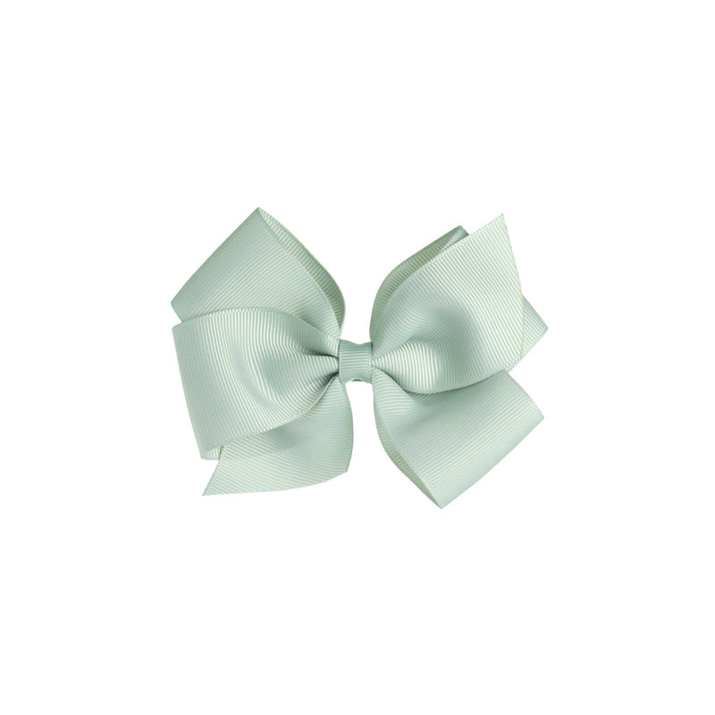 Big Bow Clip - Grey