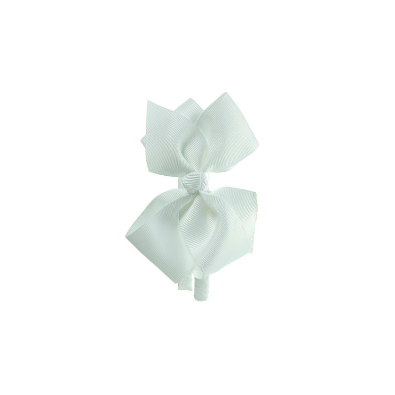 Big Bow Hairband - White