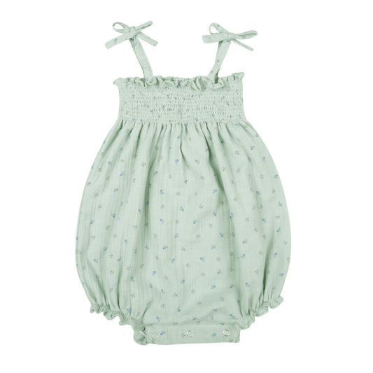 Clementine Baby Girl Romper