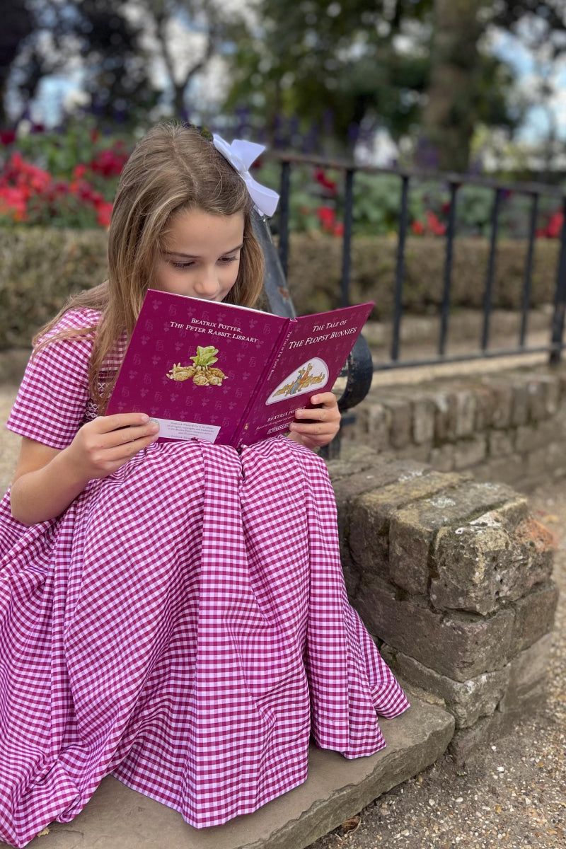 Cressida Handsmocked Girl Dress