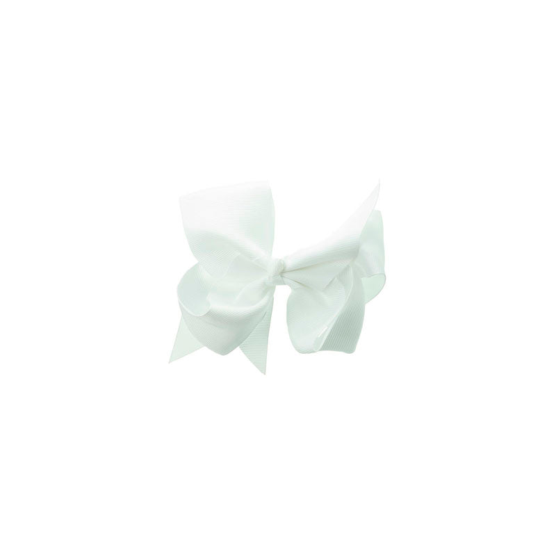 Extra Large Bow Clip - White