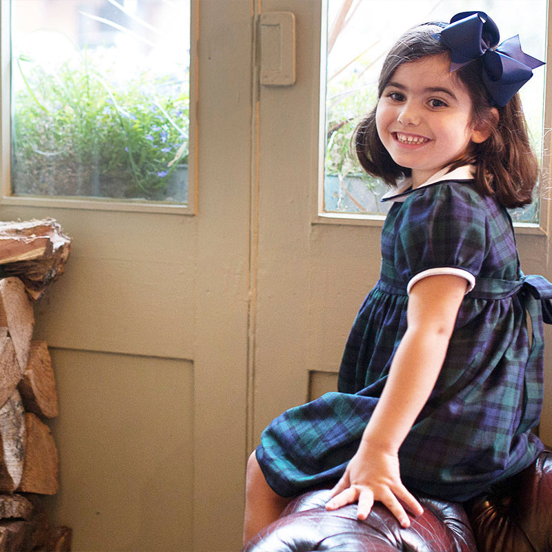 Extra Large Bow Hairband - Navy Blue