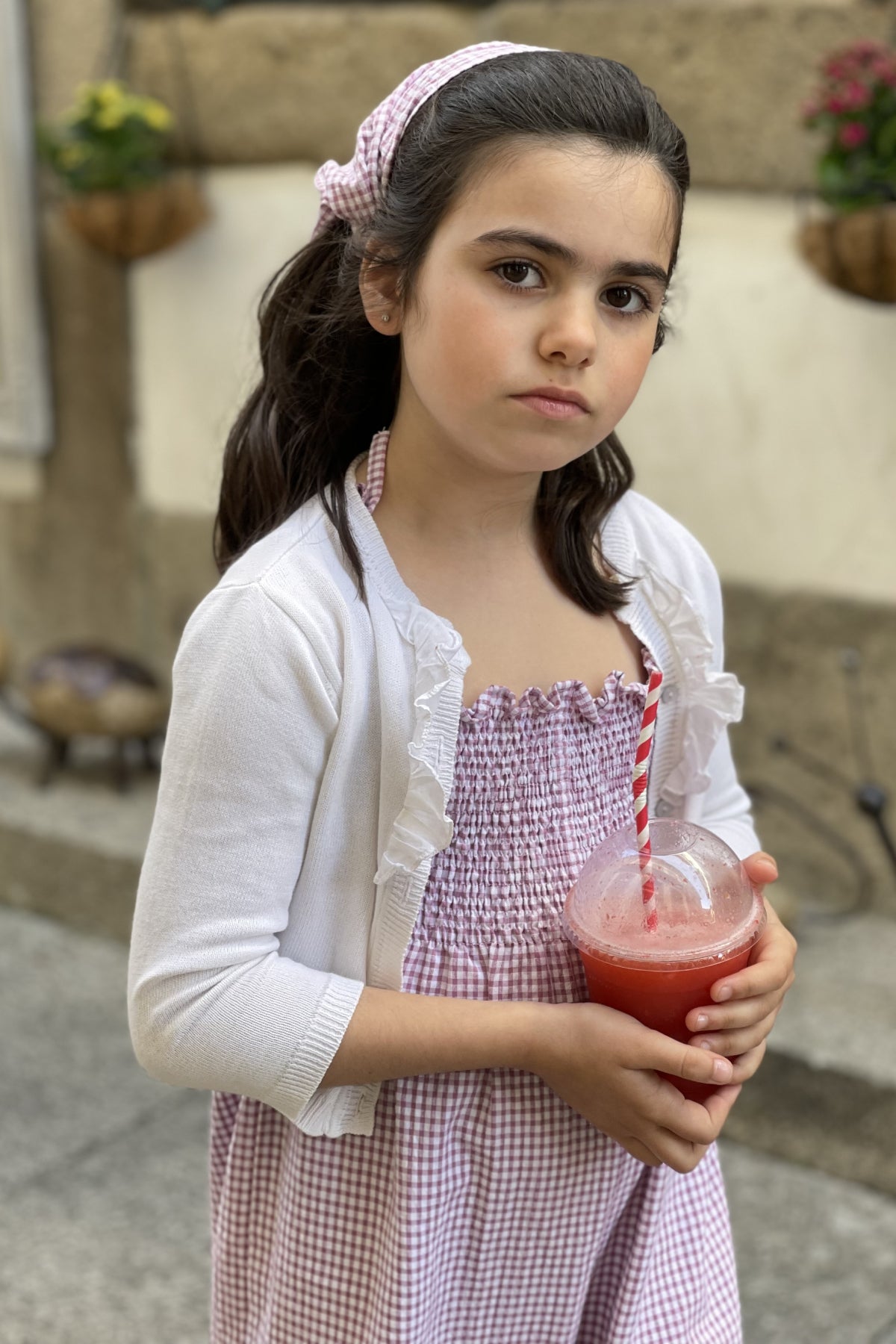 Ines Girl Dungarees