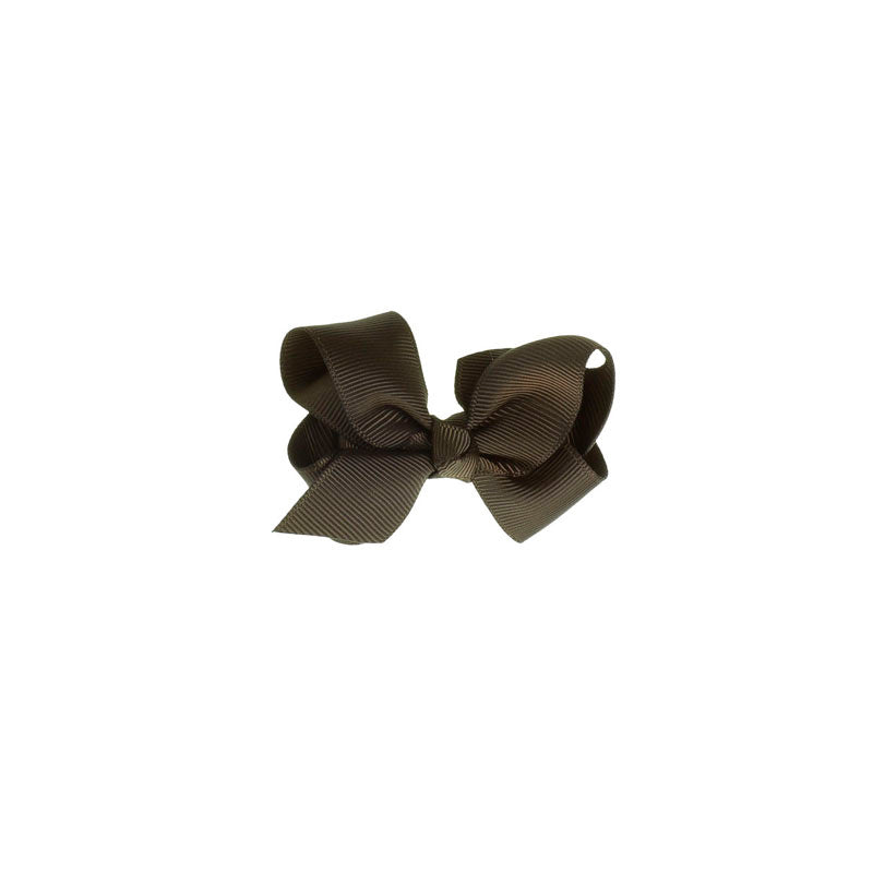 Medium Bow Clip Brown