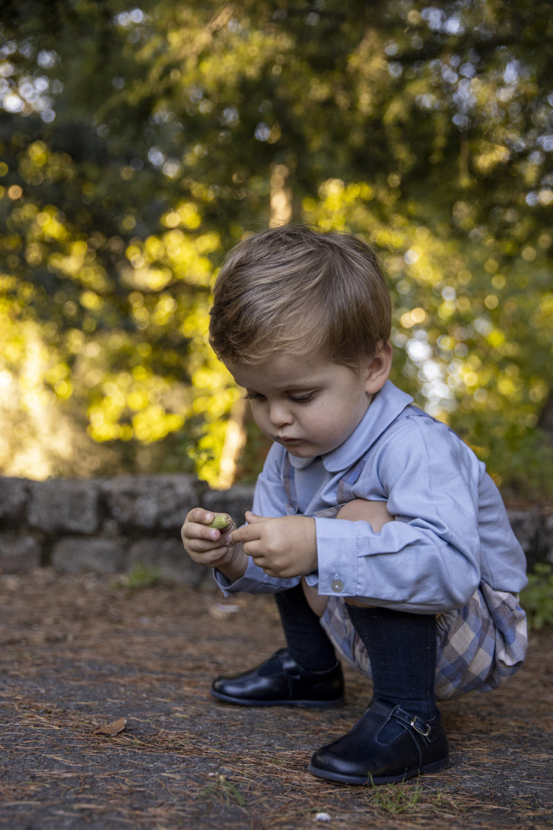 Oliver Baby Boy Shirt - Blue
