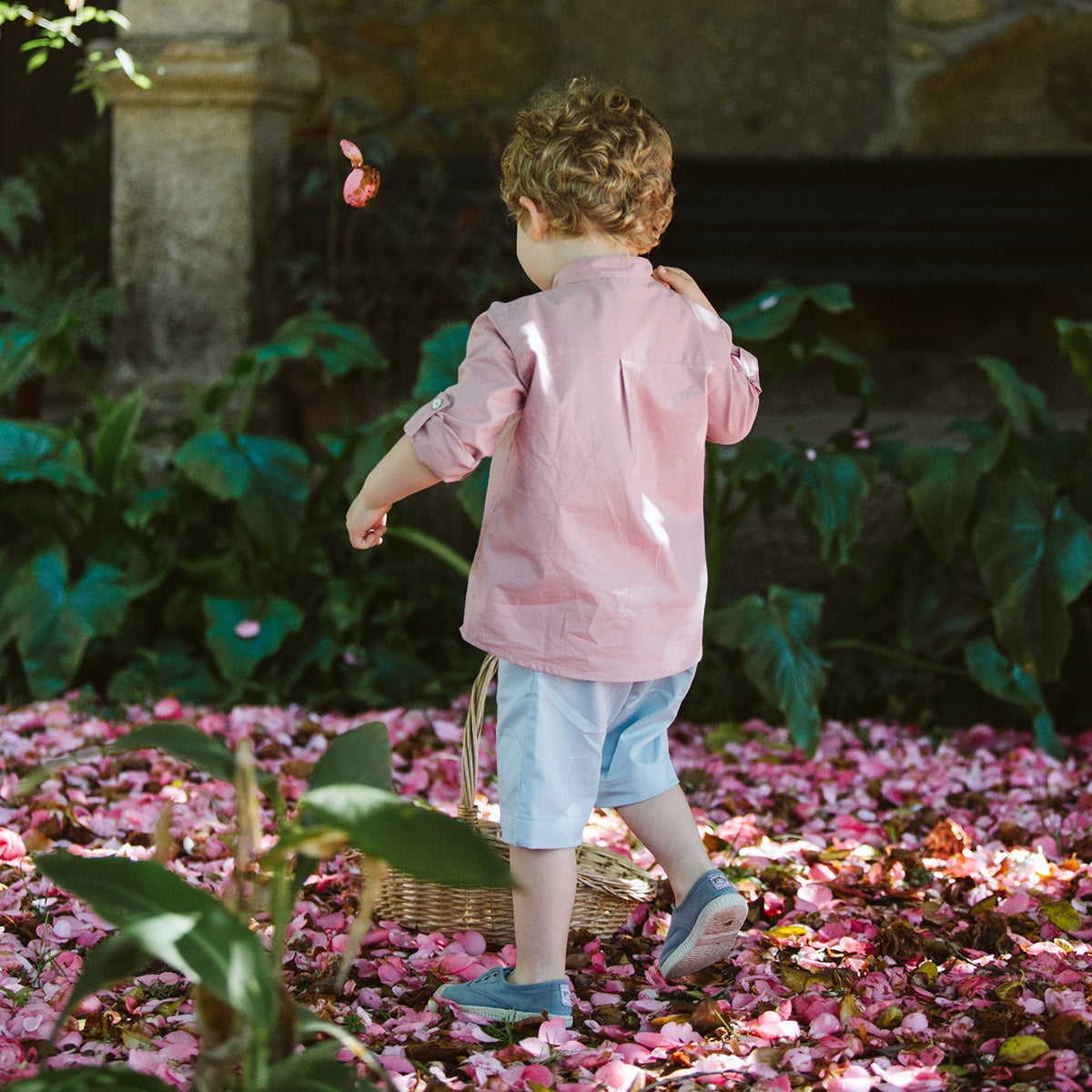Oscar Dusty Blue Boy Shorts