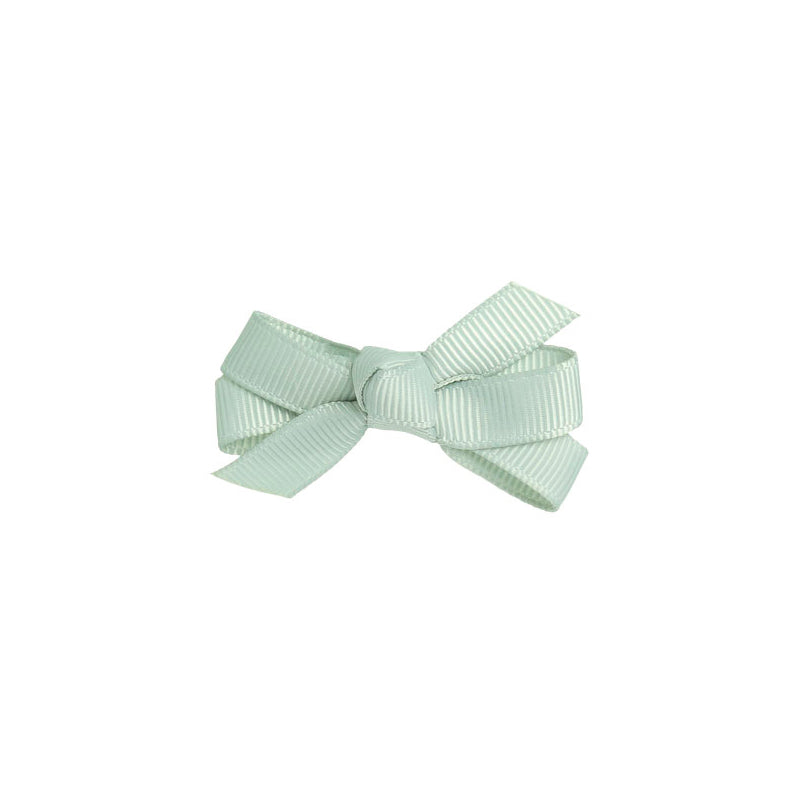 Small Bow Clip - Grey