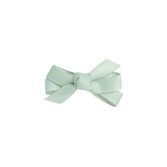 Small Bow Clip - Grey