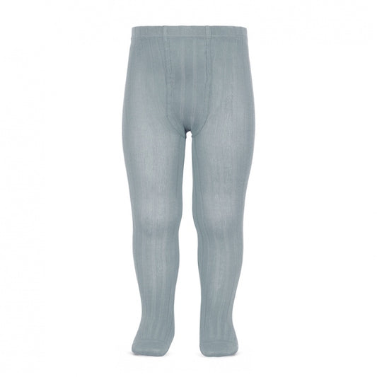 Ribbed Tights - Dry Green