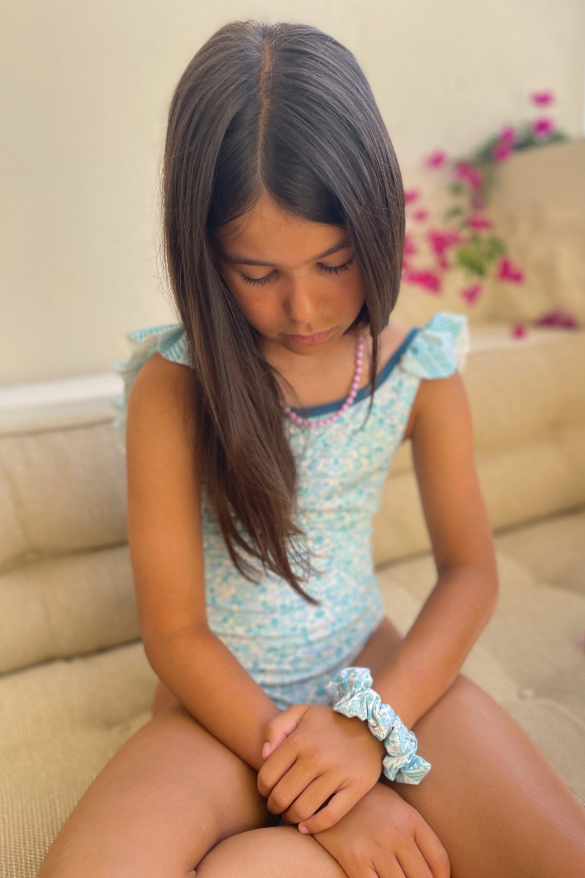 Aqua Garden Girl Swimsuit