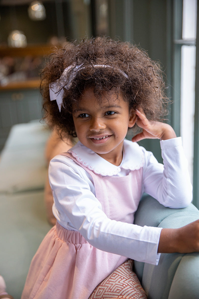 Big Bow Hairband - White