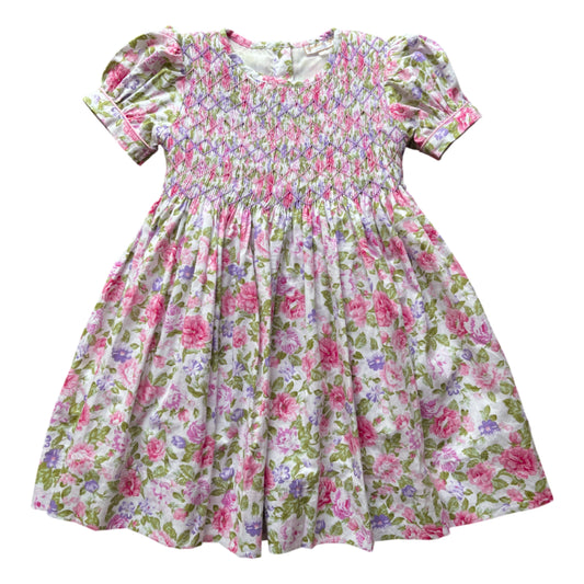 Chloe Handsmocked Girl Dress