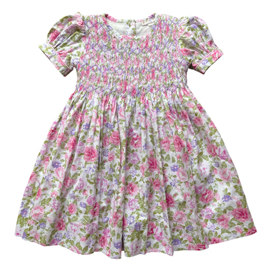 Chloe Handsmocked Girl Dress
