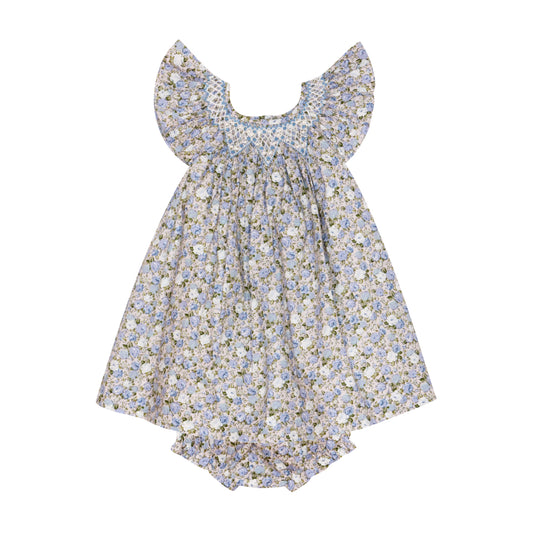 Cosima Handsmocked Baby Girl Dress