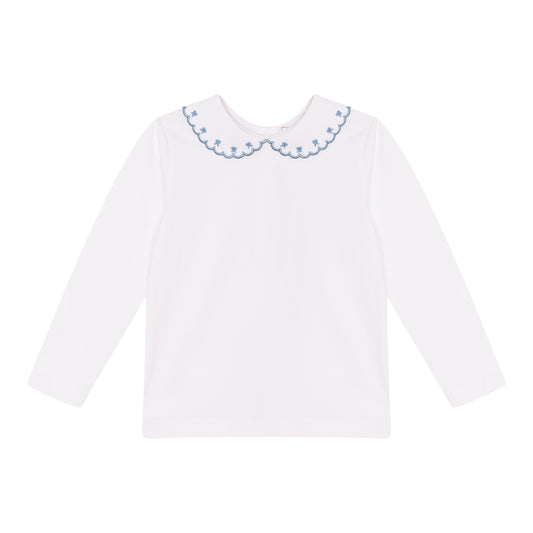 Gloria Embroidered Girl Top