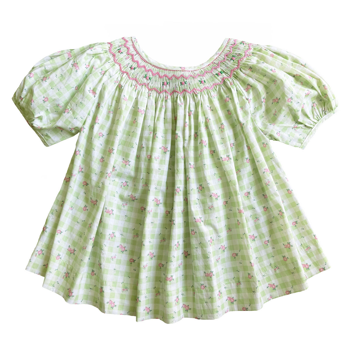Hazel Handsmocked Girl Blouse