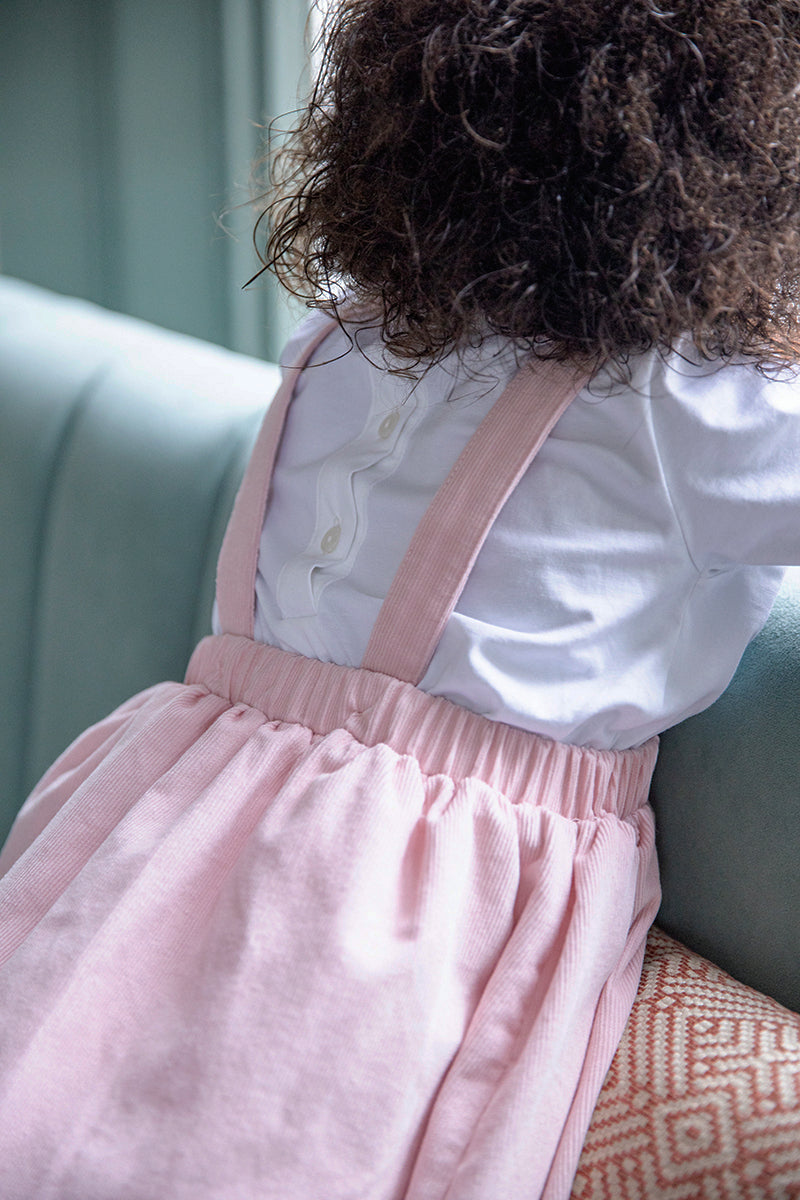 Lila Girl Pinafore Skirt