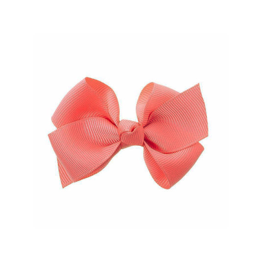 Medium Bow Clip - Coral