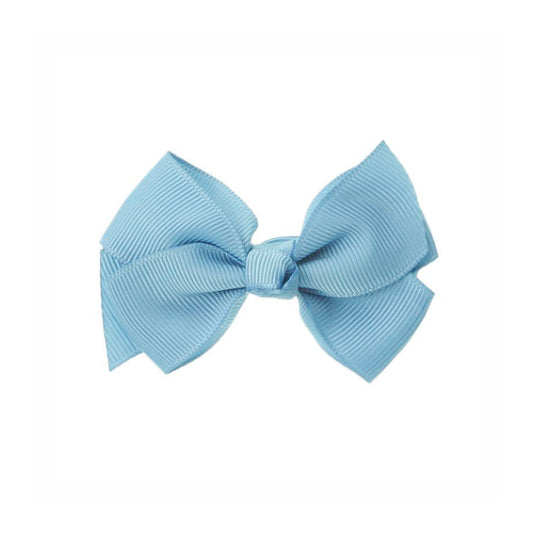 Medium Bow Clip - French Blue