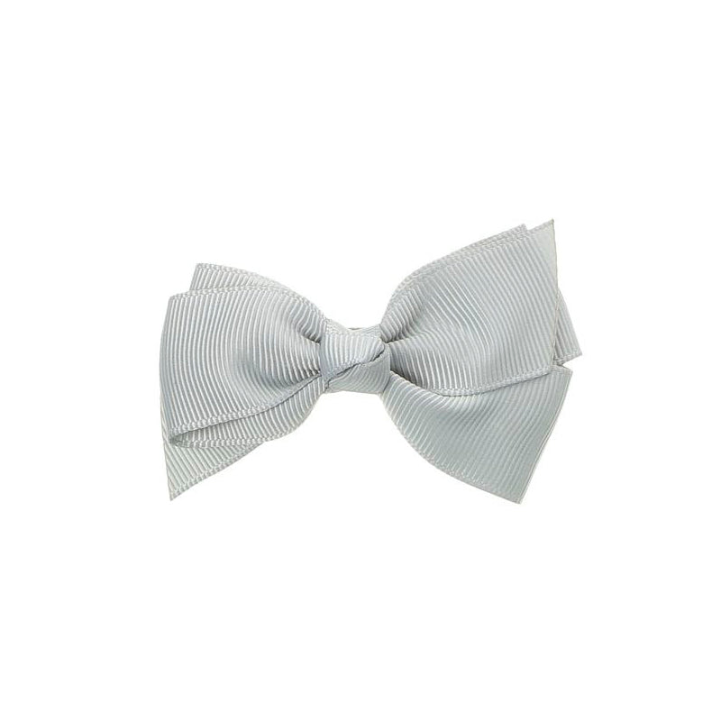 Medium Bow Clip - Grey