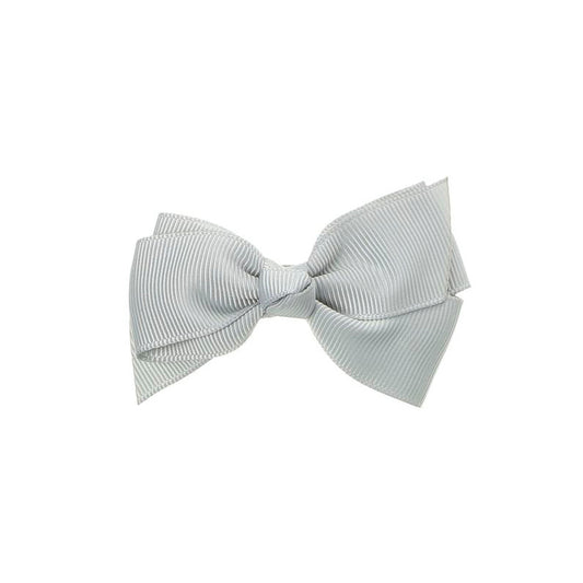 Medium Bow Clip - Grey