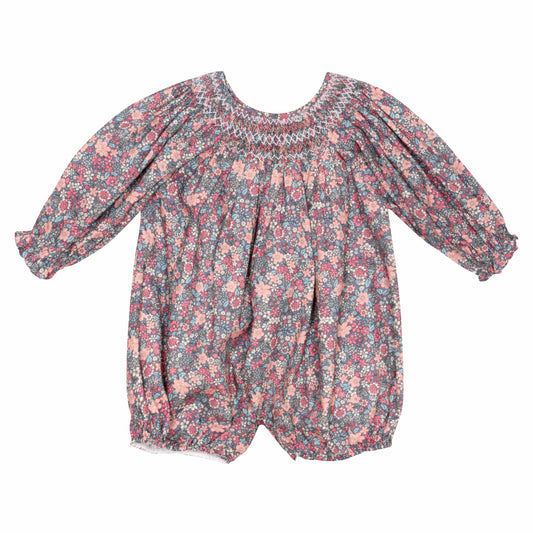 Pippa Handsmocked Baby Girl Playsuit