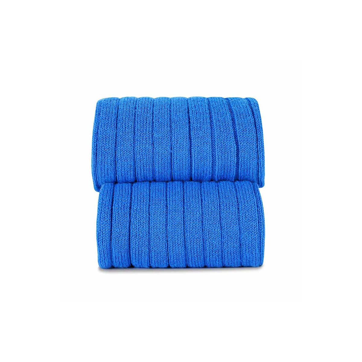 Ribbed Tights - Electric Blue
