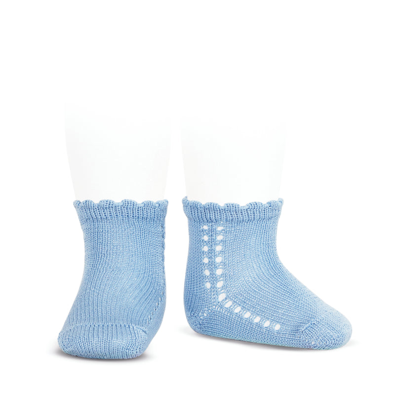 Ankle Short Socks - Dusty Blue