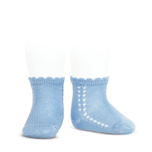 Ankle Short Socks - Dusty Blue