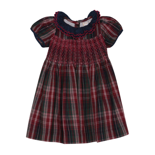 Victoria Handsmocked Girl Dress