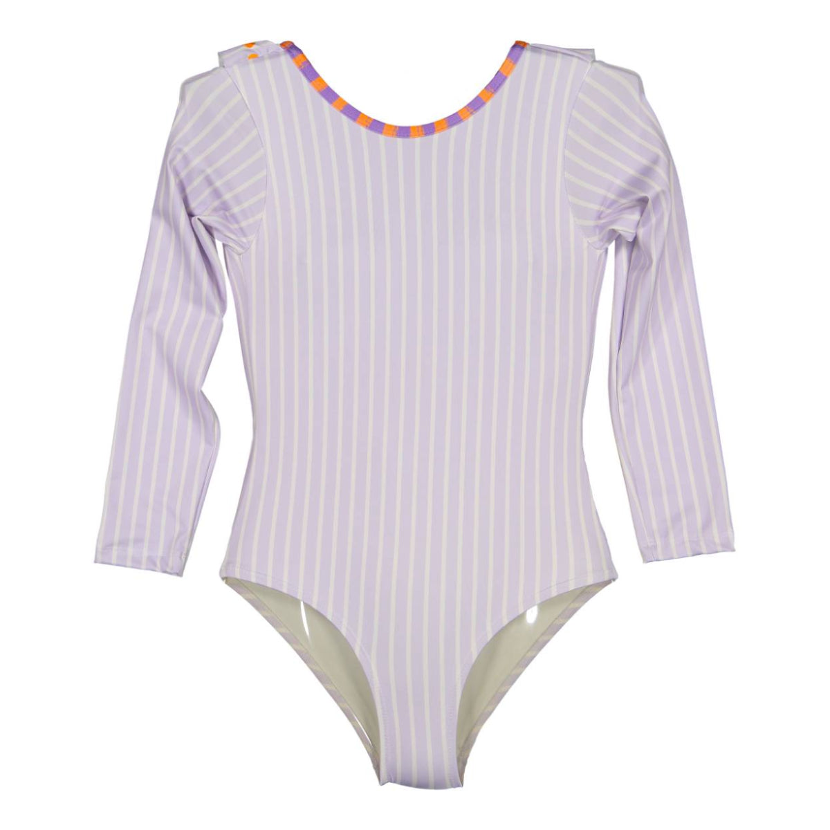 Violet Girl Long Sleeve Swimsuit