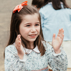 Big Bow Clip Coral