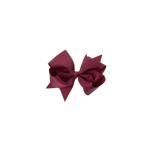 Extra Large Bow Clip Burgundy