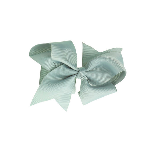 Extra Large Bow Clip Light Grey