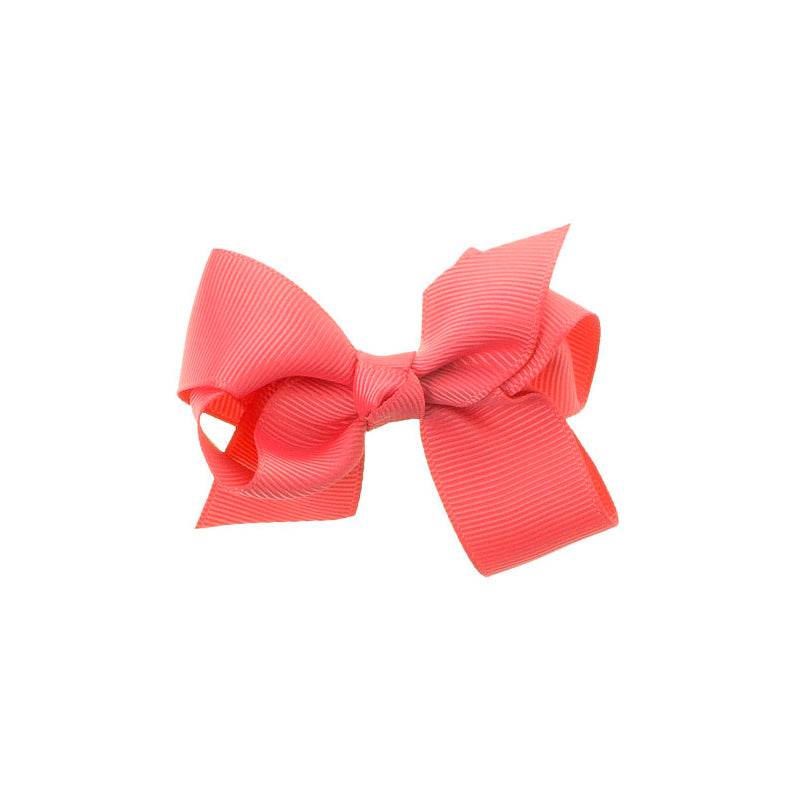 Medium Bow Clip Coral