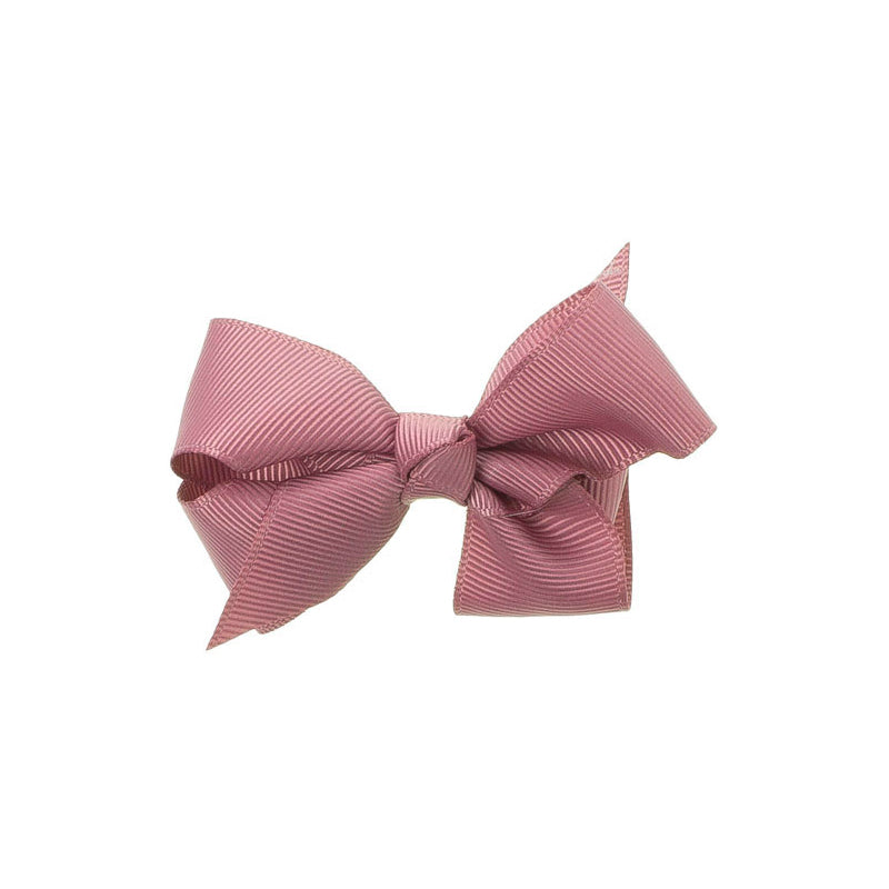 Medium Bow Clip Dusty Pink