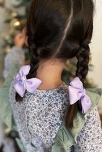 Medium Bow Hair Tie Lilac