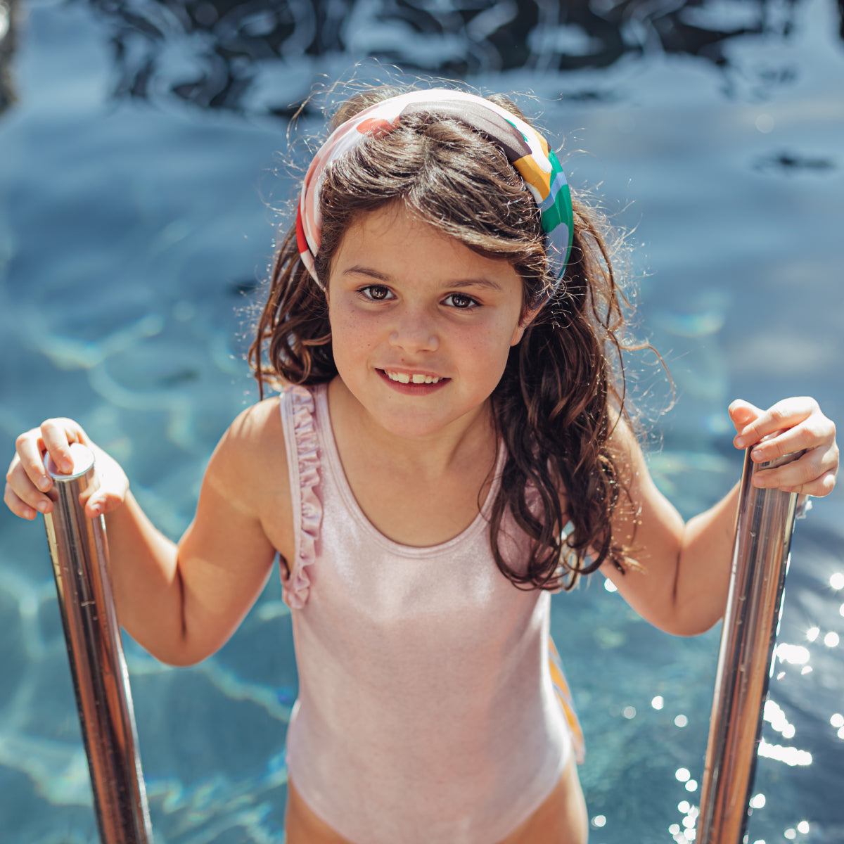 Pink Shining Girl Swimsuit Beatrice Bee