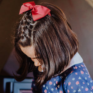 Big Bow Clip Red
